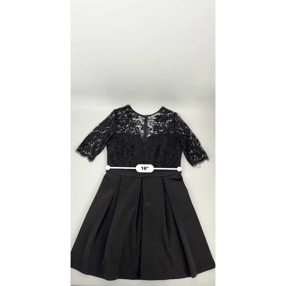 J Taylor Black Lace Dress (B19) - Picture 8 of 11